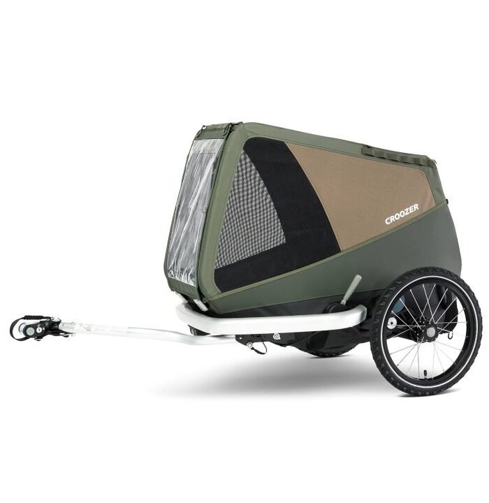 Croozer Dog Enna - Fahrradanhänger für Hunde - moss green