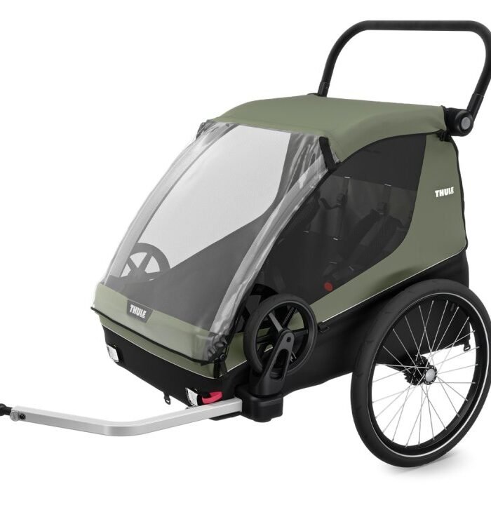 Thule Courier - 3 in 1 Fahrradanhänger - Vintage Green
