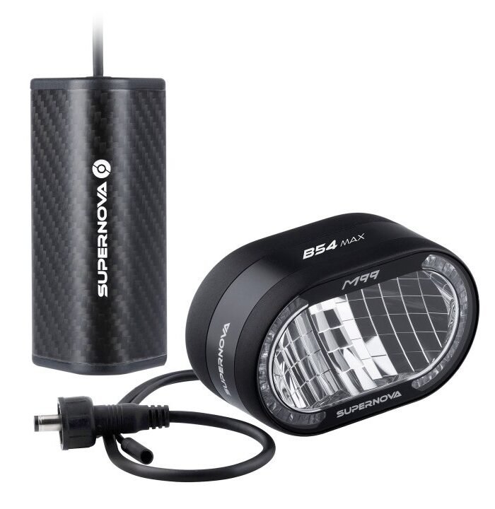 Supernova B54 MAX Frontleuchte - schwarz