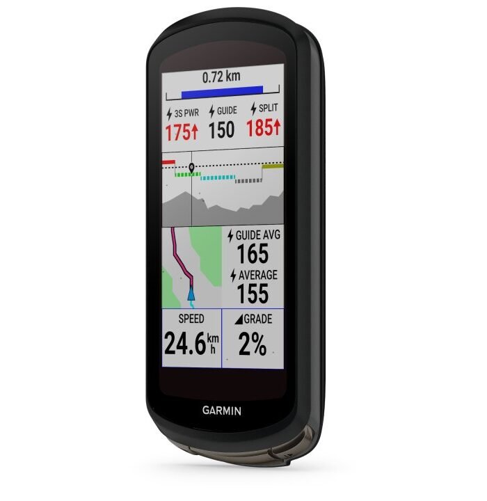 Garmin Edge 1040 Solar GPS Fahrradcomputer - schwarz