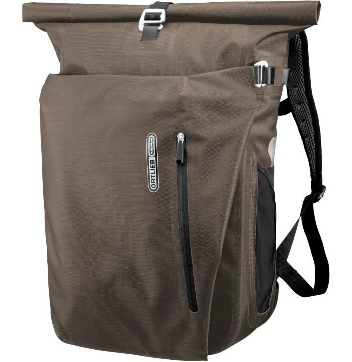 ORTLIEB Vario PS QL2.1 Fahrradtasche / Rucksack - 26L - dark sand