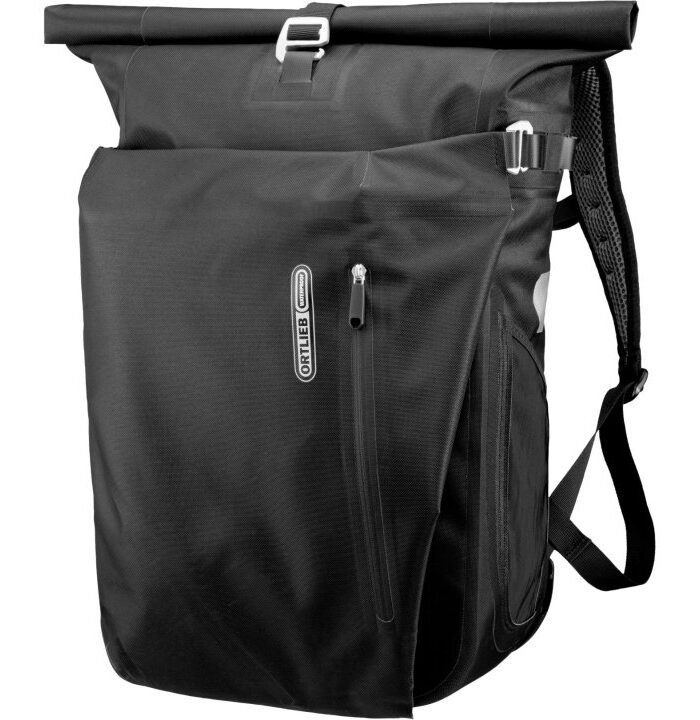 ORTLIEB Vario PS QL2.1 Fahrradtasche / Rucksack - 26L - schwarz