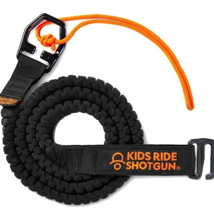 Kids Ride Shotgun Quick Fit MTB Abschleppseil - schwarz